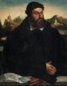 Portrait of Georgius Logus (1495-1553), c1546. Creator: Anonymous.