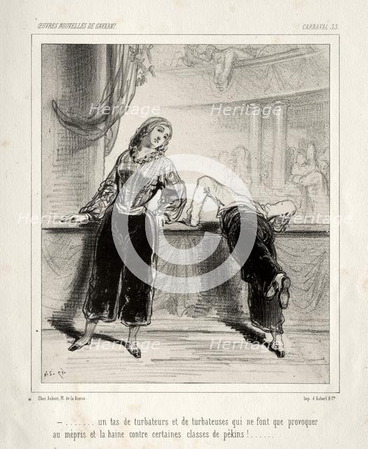 Carnaval. Creator: Paul Gavarni (French, 1804-1866).