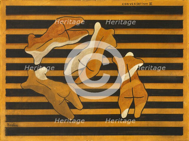 Conversation II, c. 1922. Creator: Picabia, Francis (1879-1953).