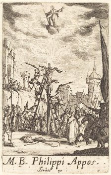 The Martyrdom of Saint Philip, c. 1634/1635. Creator: Jacques Callot.