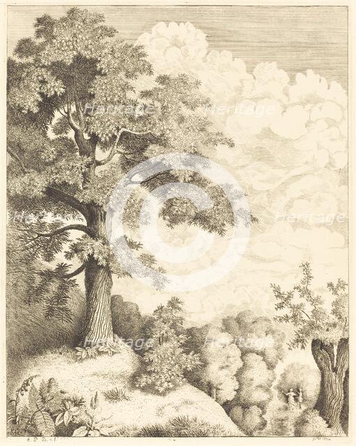 View of Santron, 1854. Creator: Emmanuel Phélippes-Beaulieu.