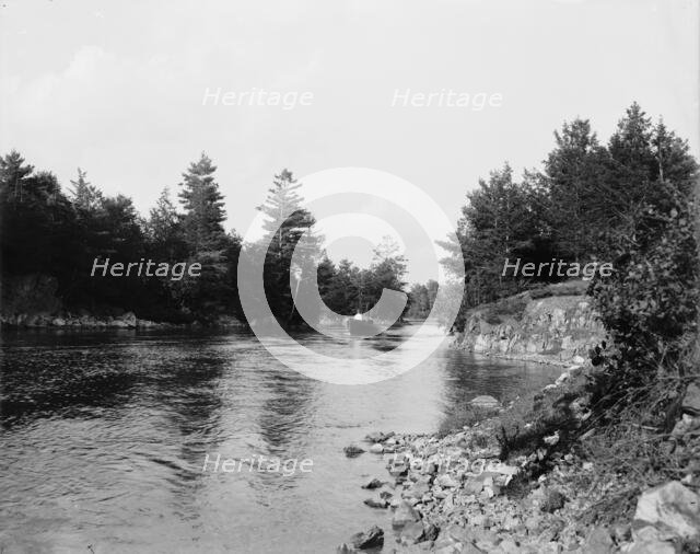 Landon's Rift, Thousand Islands, (1901?). Creator: Unknown.