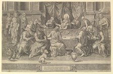 The Last Supper, 1564. Creator: Gaspare Osello.