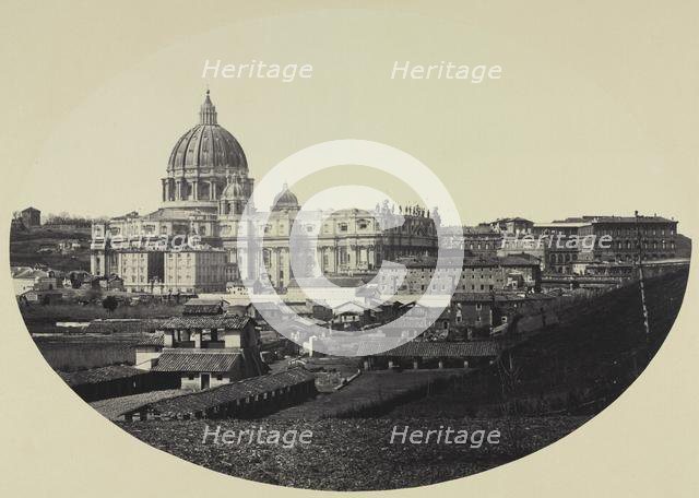 St. Peter's, 1858. Creator: Robert Macpherson (British, 1811-1872).