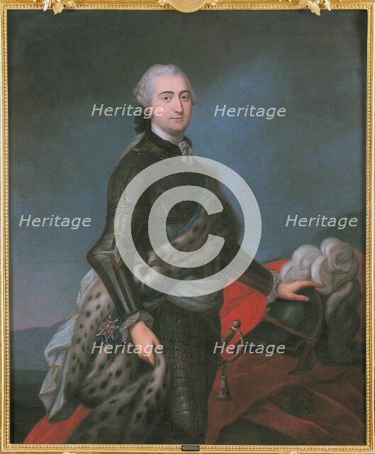 Portrait of Stanislaus Augustus Poniatowski (1732-1798), 2nd half of 18th century. Creator: Ubaldo Buonvicino.