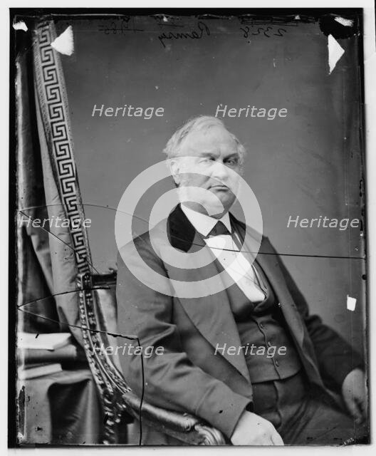 Alexander Ramsey, between 1860 and 1875. Creator: Unknown.