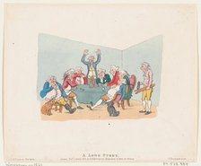 A Long Story, 1803 (reissued after 1821)., 1803 (reissued after 1821). Creator: Thomas Rowlandson.