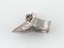 Good Luck Token in the Form of a Shoe, Netherlands, c. 1840. Creator: Unknown.