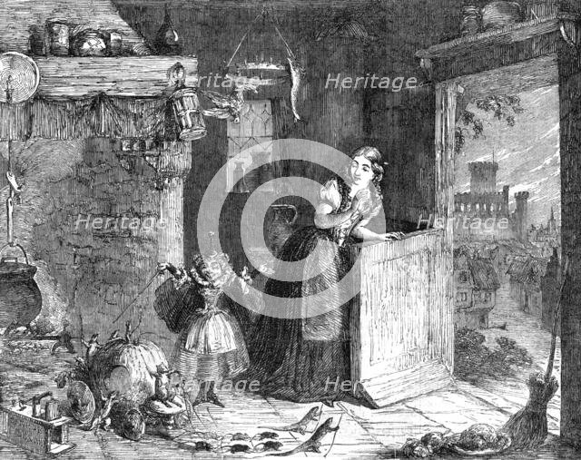 "Cinderella" - painted by George Cruikshank - from the Exhibitionn of the Royal Academy, 1854. Creator: Unknown.