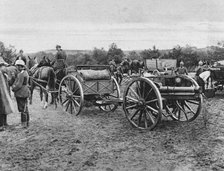 German artillery, World War I, 1915. Artist: Unknown