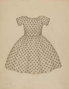 Boy's Dress, c. 1937. Creator: Nancy Crimi.