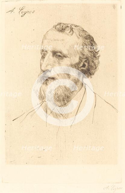 Jules Dalou, 1st plate. Creator: Alphonse Legros.