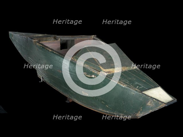 Curtiss Model E Flying Boat (hull only), 1913. Creator: Curtiss Aeroplane and Motor Company.
