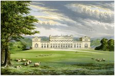 Harewood House, Yorkshire, home of the Earl of Harewood, c1880. Artist: Unknown