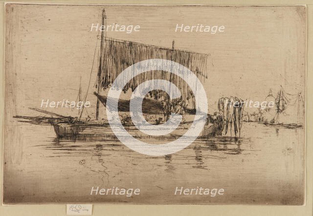 The Fishing Boat, 1879-1880. Creator: James Abbott McNeill Whistler.