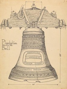 Fontainbleau Plantation Bell, c. 1936. Creator: Thomas Byrne.