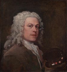 Self-Portrait, ca. 1735. Creator: William Hogarth.