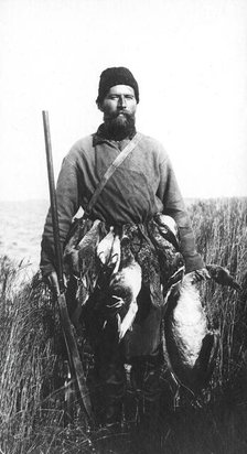 A type of hunter from the lower reaches of the Amur, 1909. Creator: Vladimir Ivanovich Fedorov.