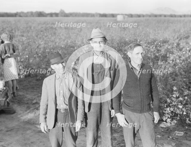 Ten families established by the FSA on the Mineral King Cooperative Farm, Tulare County, CA, 1938. Creator: Dorothea Lange.