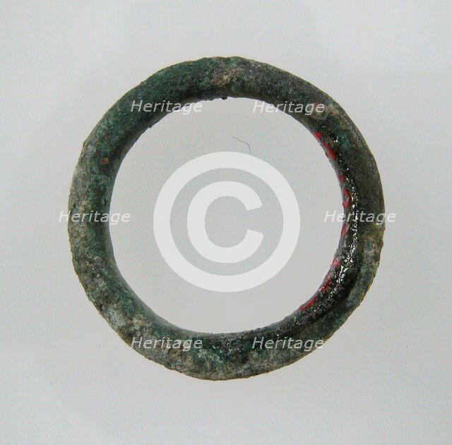 Plain Ring, Frankish, 7th century. Creator: Unknown.