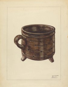 Cheese Pot, c. 1940. Creator: Frank Fumagalli.