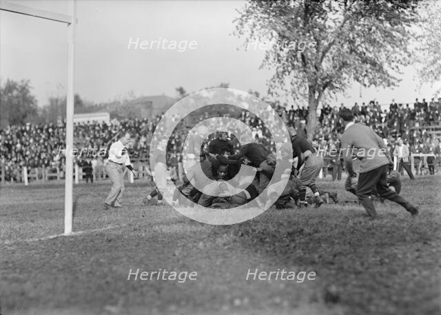 Football - Georgetown-Carlisle Game; Glenn Warner, 1912. Creator: Harris & Ewing.