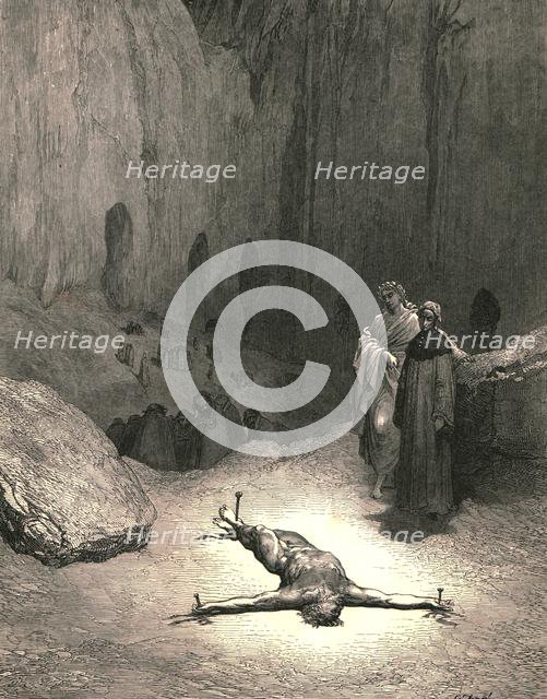 "That pierced spirit...was he who gave the Pharisees council", c1890.  Creator: Gustave Doré.