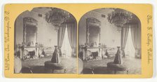 Blue Room, White House, late 19th century. Creator: Charles. S. Cudlip.
