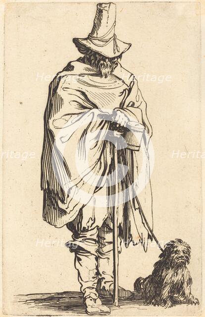 Beggar with Dog, c. 1622. Creator: Jacques Callot.