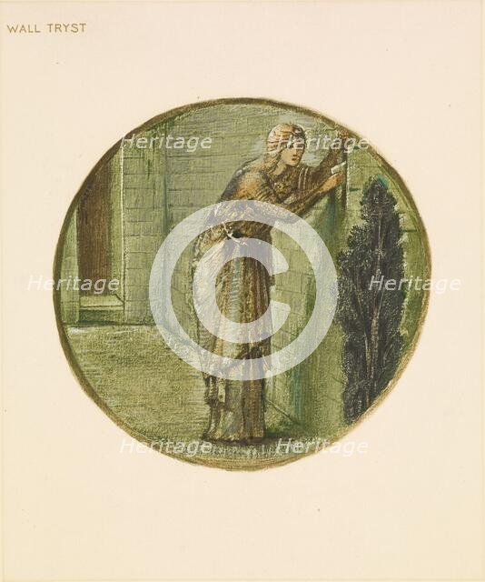 The Flower Book - Wall Tryst, 1905. Creator: Sir Edward Coley Burne-Jones.