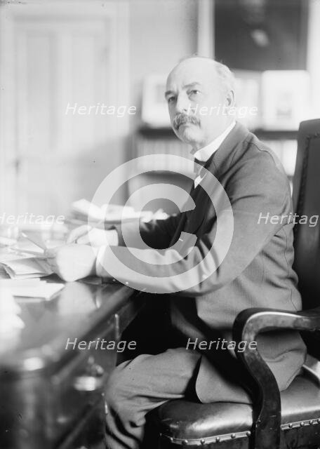 Cato Sells, Commr., Bureau of Indian Affairs, Interior Department, 1914. Creator: Harris & Ewing.