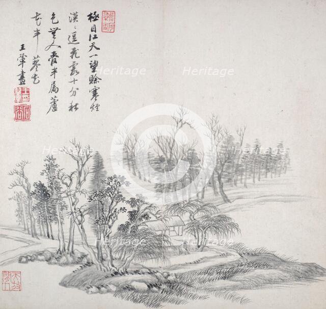 Album after old masters and poems, 1650-1717. Creator: Wang Hui.