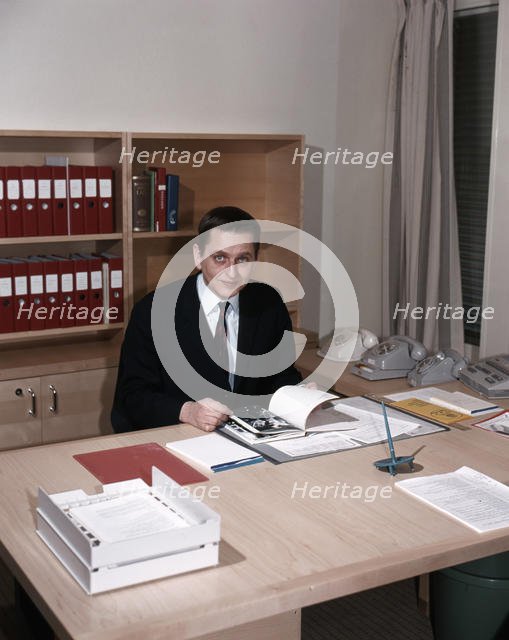 Olof Palme (1927-1986), Swedish prime minister from 1969, 1971.
 Creator: Unknown.