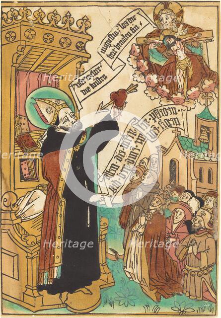 Saint Augustine, 1450/1460. Creator: Unknown.