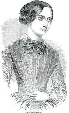 Miss Goddard, 1850. Creator: Unknown.