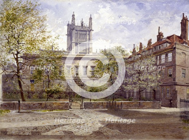 Clifford's Inn, London, 1880. Artist: John Crowther