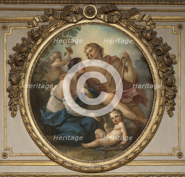 Apollo and Clytia, 1745. Creator: Charles-Joseph Natoire.