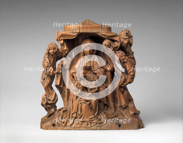 Saint Anne with the Virgin and Child, German, ca. 1475-1500. Creator: Unknown.