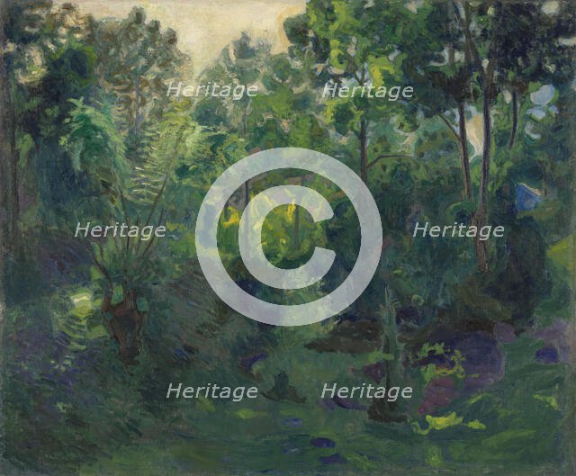 Wooded Landscape, 1900. Creator: Thorvald Erichsen.