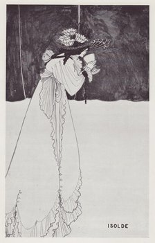 Isolde, 1895. Creator: Aubrey Beardsley.