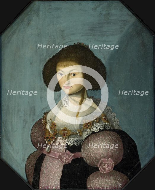 Princess Magdalene Sibylle of Saxony (1617-1668), Duchess of..., Between 1635 and 1660. Creator: Steenwinkel, Morten (1595-1646).