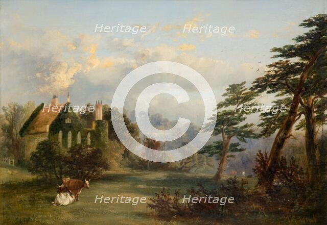 Hockley Abbey, Birmingham, 1842. Creator: Edward Orlando Bowley.