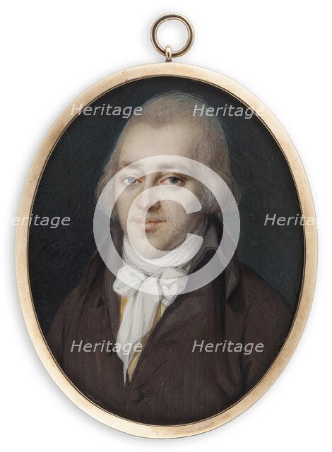 Portrait of a man, 1749-1819. Creator: Pierre Noel Violet.