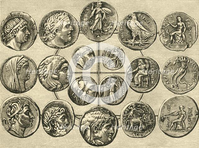 'Coins of the Macedonian Sovereigns of Syria and Egypt', 1890.   Creator: Unknown.