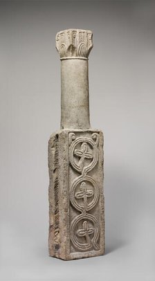 Column from a Choir Screen, Central Italian, ca. 800-900. Creator: Unknown.