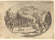 The Small Carrying of the Cross. Creator: Jacques Callot.