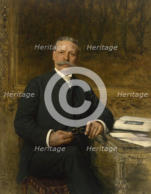 Charles Tyson Yerkes, c. 1893. Creator: Jan Van Beers.