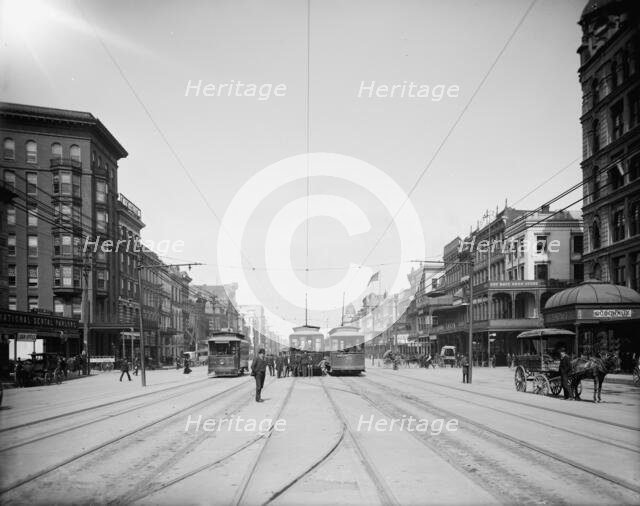 Canal St., New Orleans, La., c1907. Creator: Unknown.