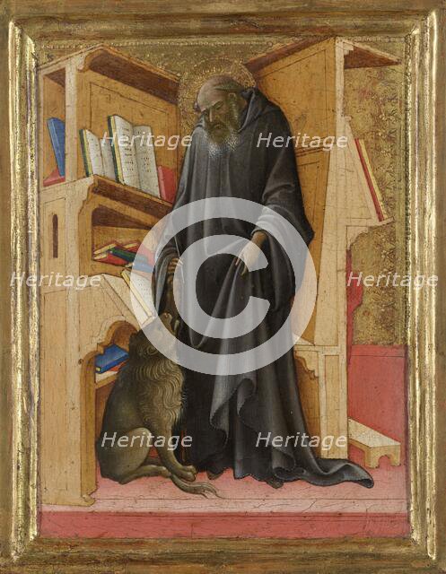 Saint Jerome in his Study, c.1420. Creator: Lorenzo Monaco.