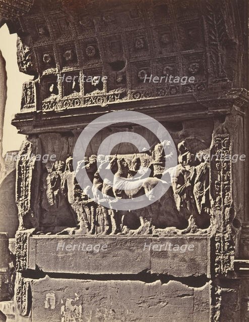 Bassorilievo dell'arco di Tito, 1848-52. Creator: Eugène Constant.